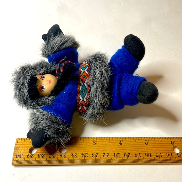 Arctic KIds Eskimo Collection Sandbag Doll 6" Tall - Picture 5 of 5